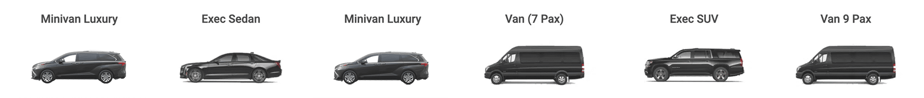 vehicle types with labels