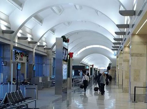 SNA John Wayne airport interior